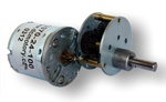 DC motor série SG370 s rozdělanou převodovkou